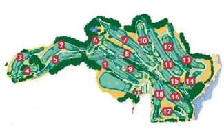 Course Map Alcanada Golf Course