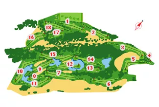 Course Map Rioja Alta Golf Course